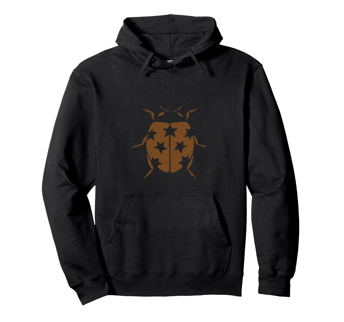 Ladybug Star Dots Whimsy Twee Hoodie - Fun Novelty Design Men Women