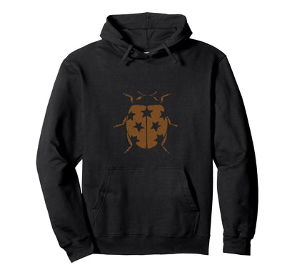 Ladybug Star Dots Whimsy Twee Hoodie - Fun Novelty Design Men Women