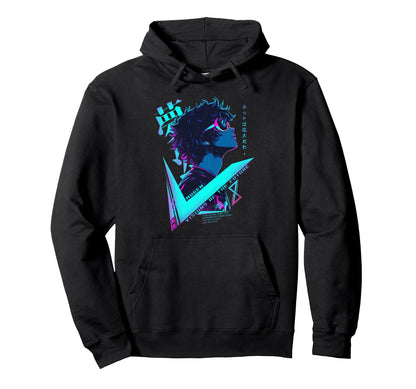 Japanese Cyberpunk Vaporwave Aesthetic Hoodie - Novelty Apparel for Adults