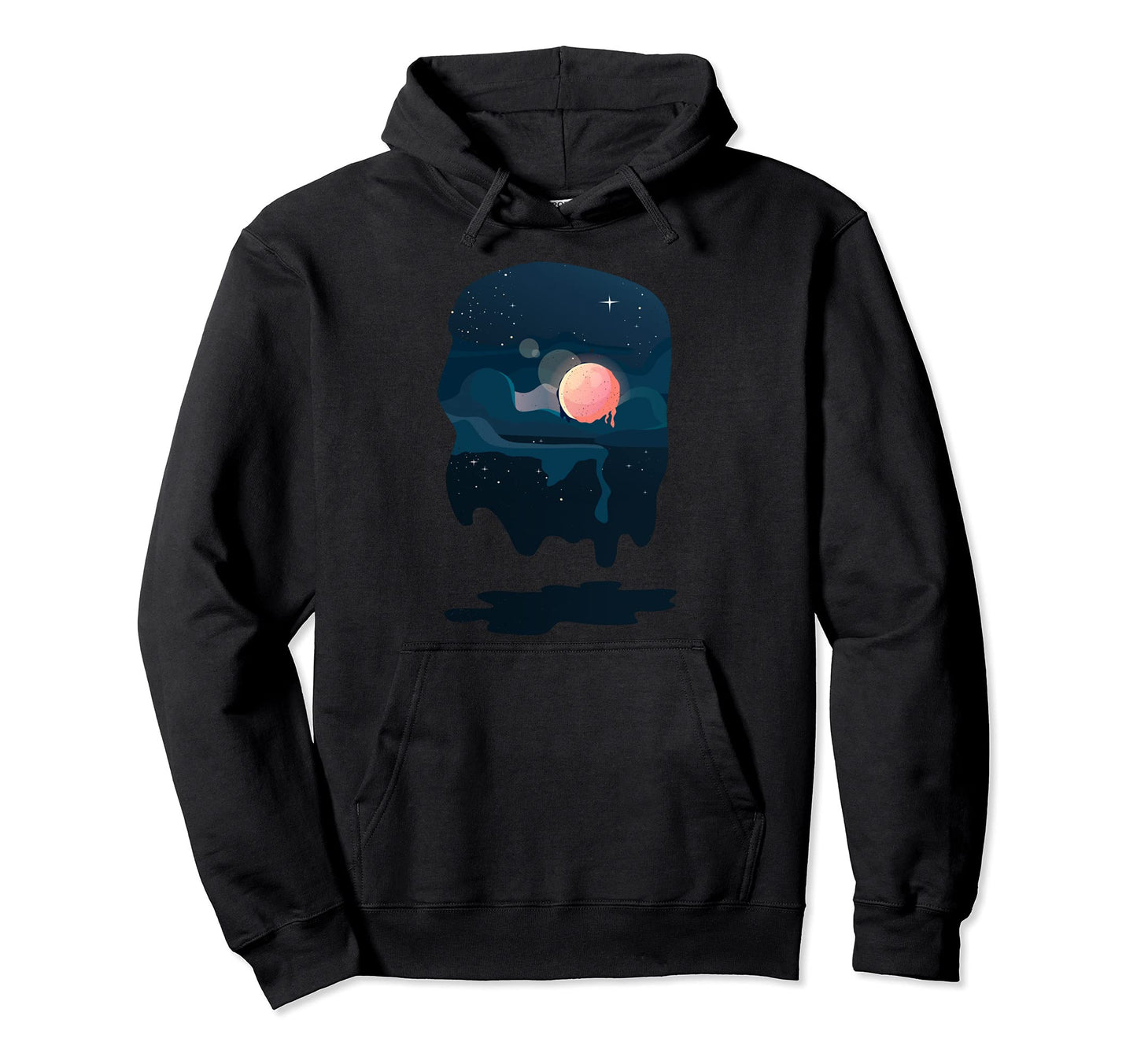 Camping Gifts Vaporwave Aesthetic Hoodie - Casual Everyday Wear for Adults
