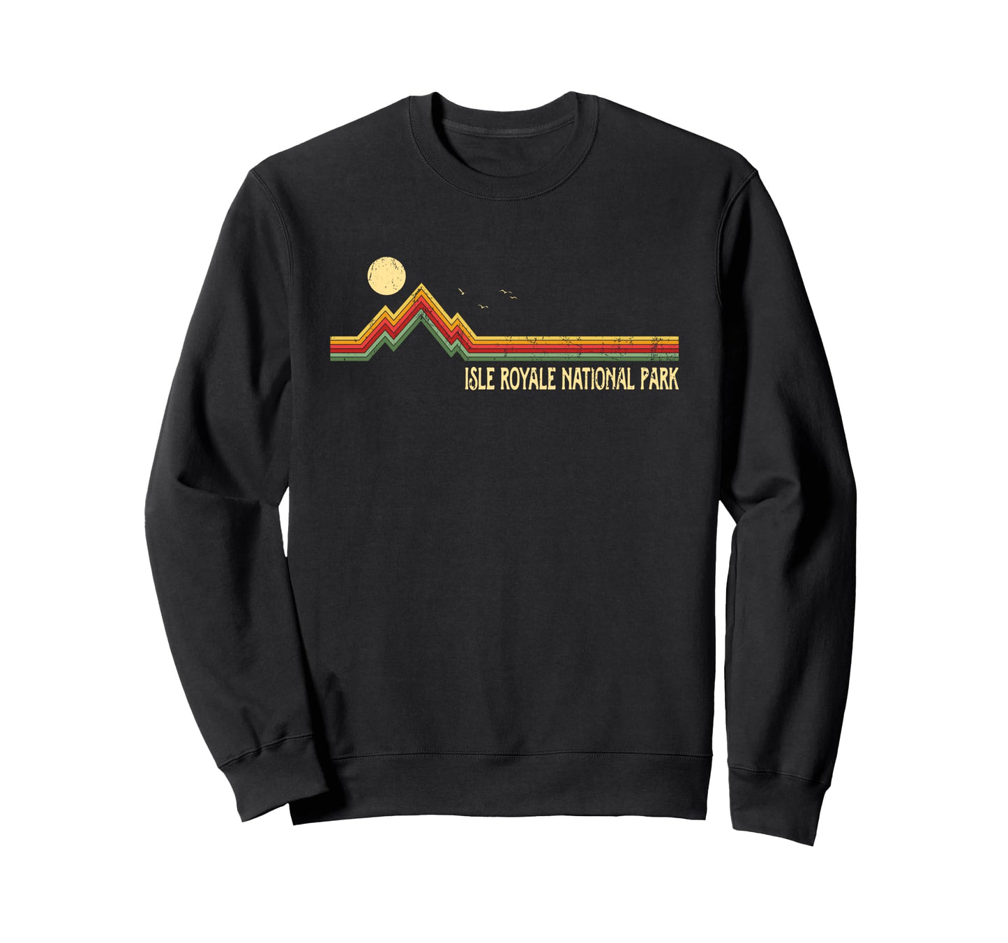 Isle Royale National Park Mountains Sweatshirt - Novelty Apparel Men Women