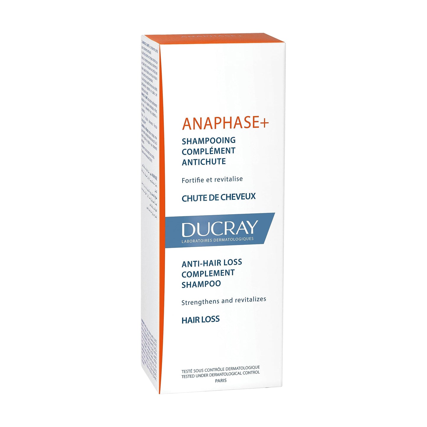 Ducray Anaphase+ Anti-Hair Loss Shampoo - Strengthens Hair, Adds Volume - 6.76 fl oz