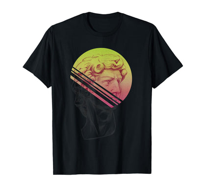 Michelangelo Sculpture David Statue T-Shirt - Trendy Graphic Men Women