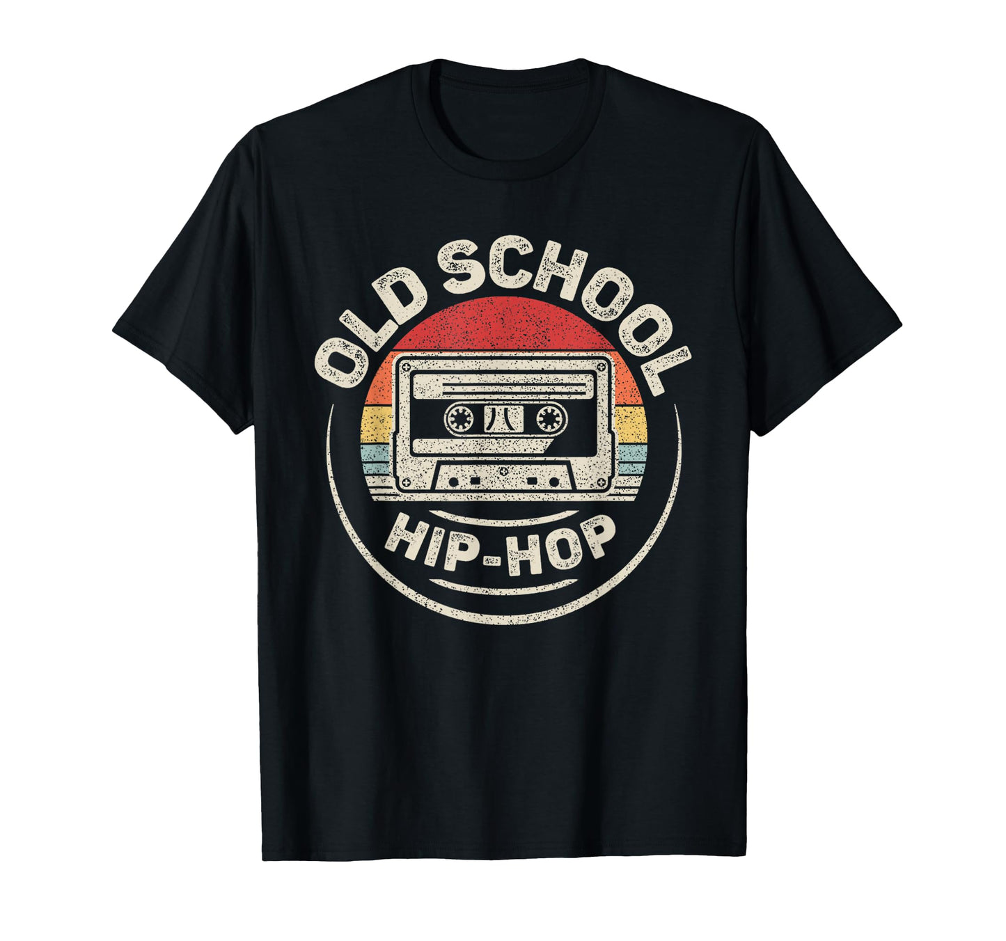 Old School Hip Hop 80S 90S Cassette Music T-Shirt - Graphic Print Men Women