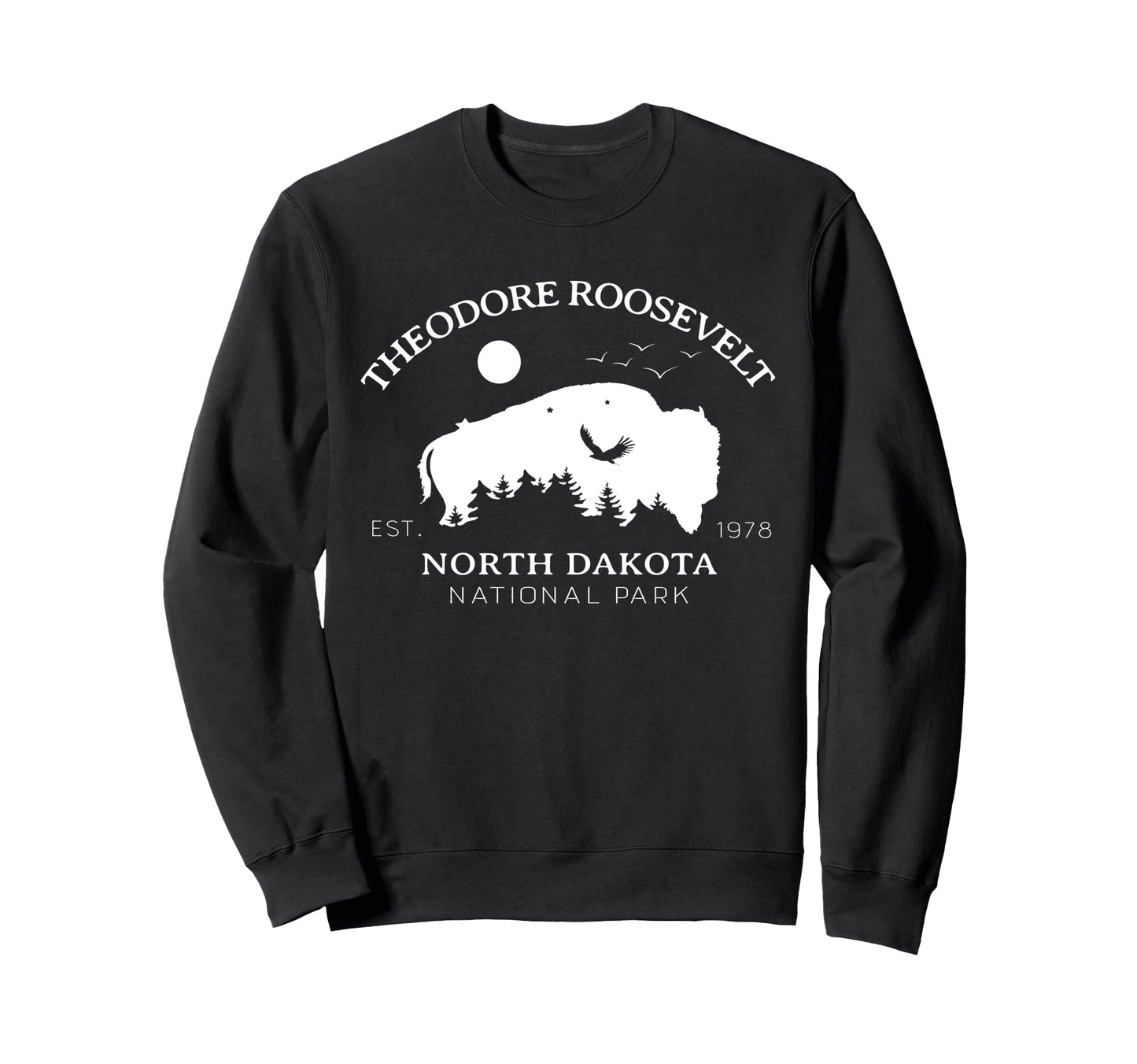 Us Theodore Roosevelt National Park Sweatshirt - Graphic Print Unisex