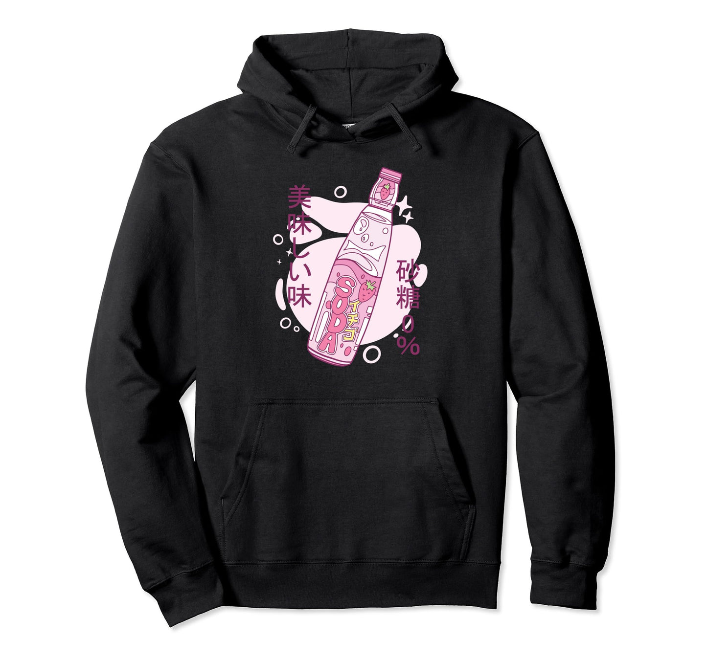 Japanese Aesthetic Vaporwave Urban Soda Hoodie - Trendy Graphic Men Women