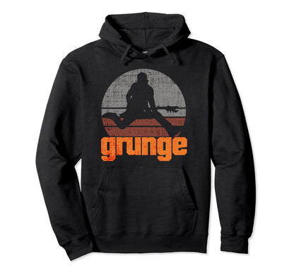 Grunge 80S 90S Music Designs And Gift Hoodie - Trendy Graphic Men Women