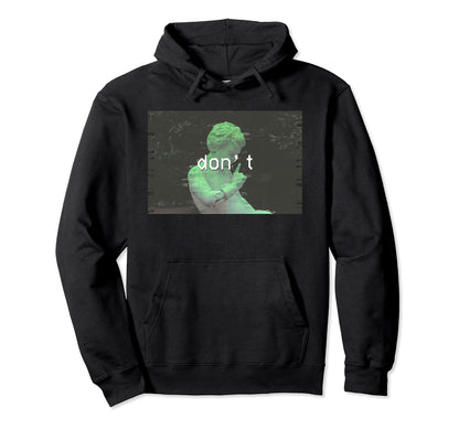 Aesthetic Greek Statue Product Funny Hoodie - Graphic Print for Adults