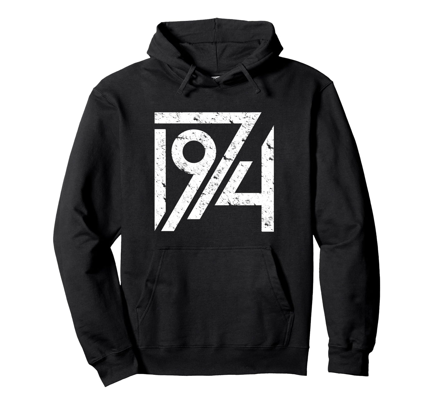 1974 Birthday Grunge Alternative Hoodie - Unique Graphic Men Women