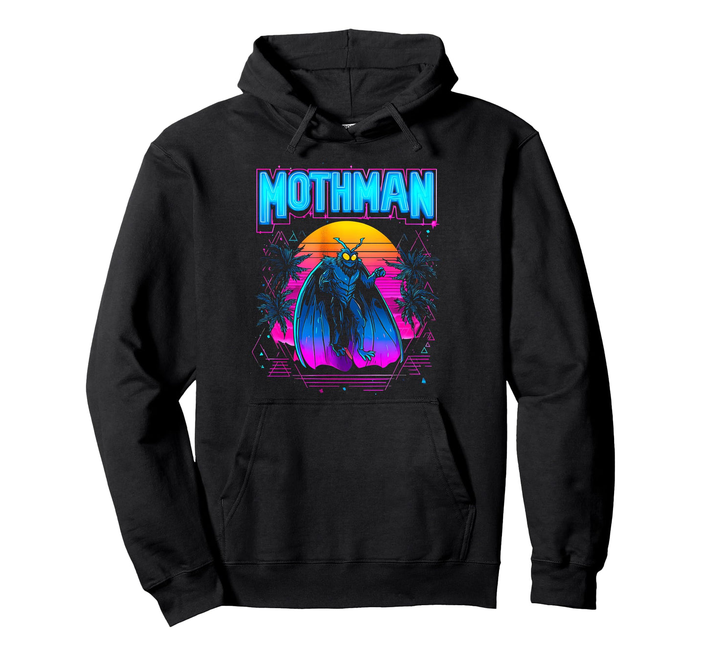 Mothman Cryptozoology Cryptid Hoodie - Aesthetic Graphic Men Women