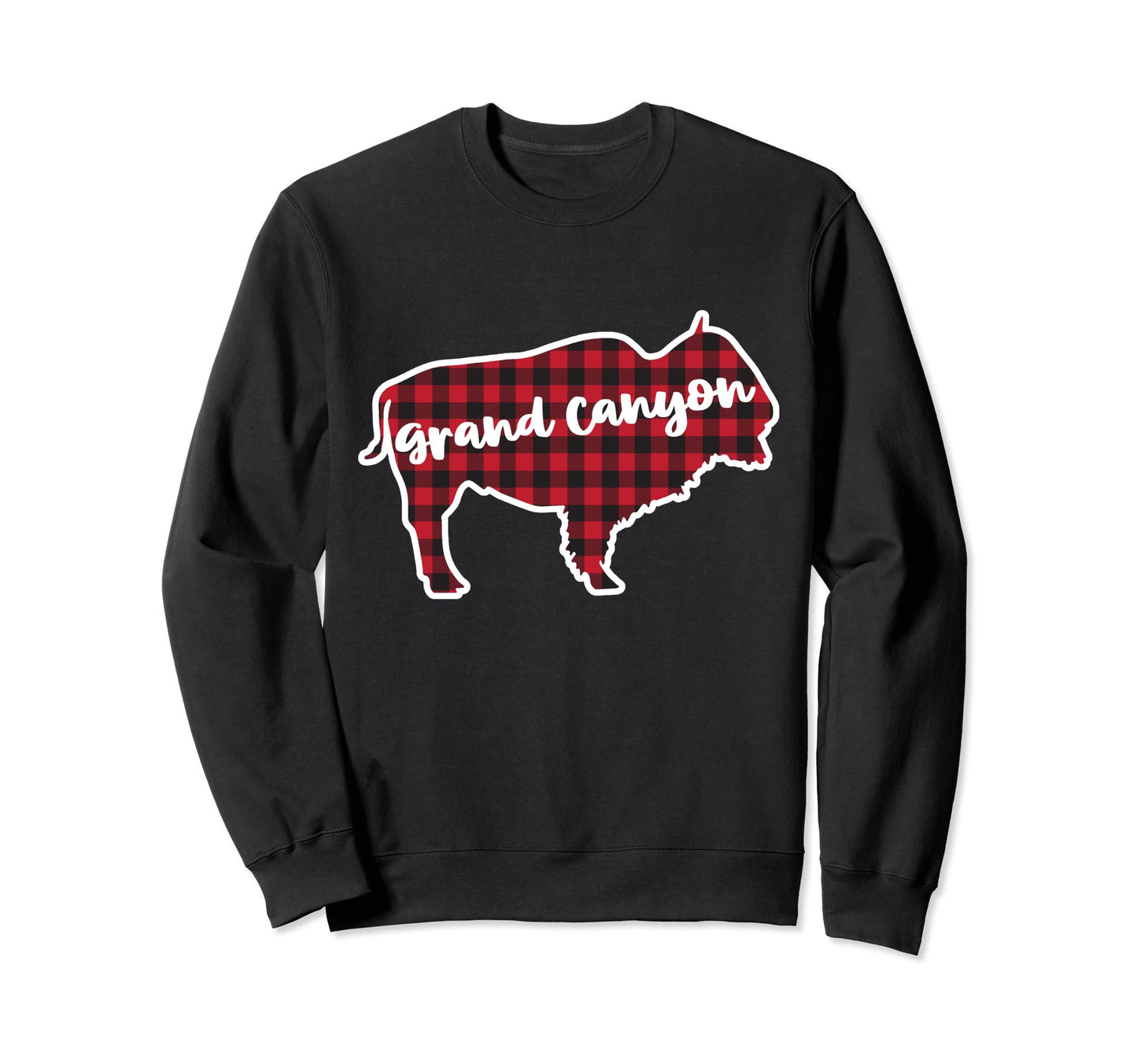Grand Canyon National Park Bison Sweatshirt - Streetwear Style Men Women