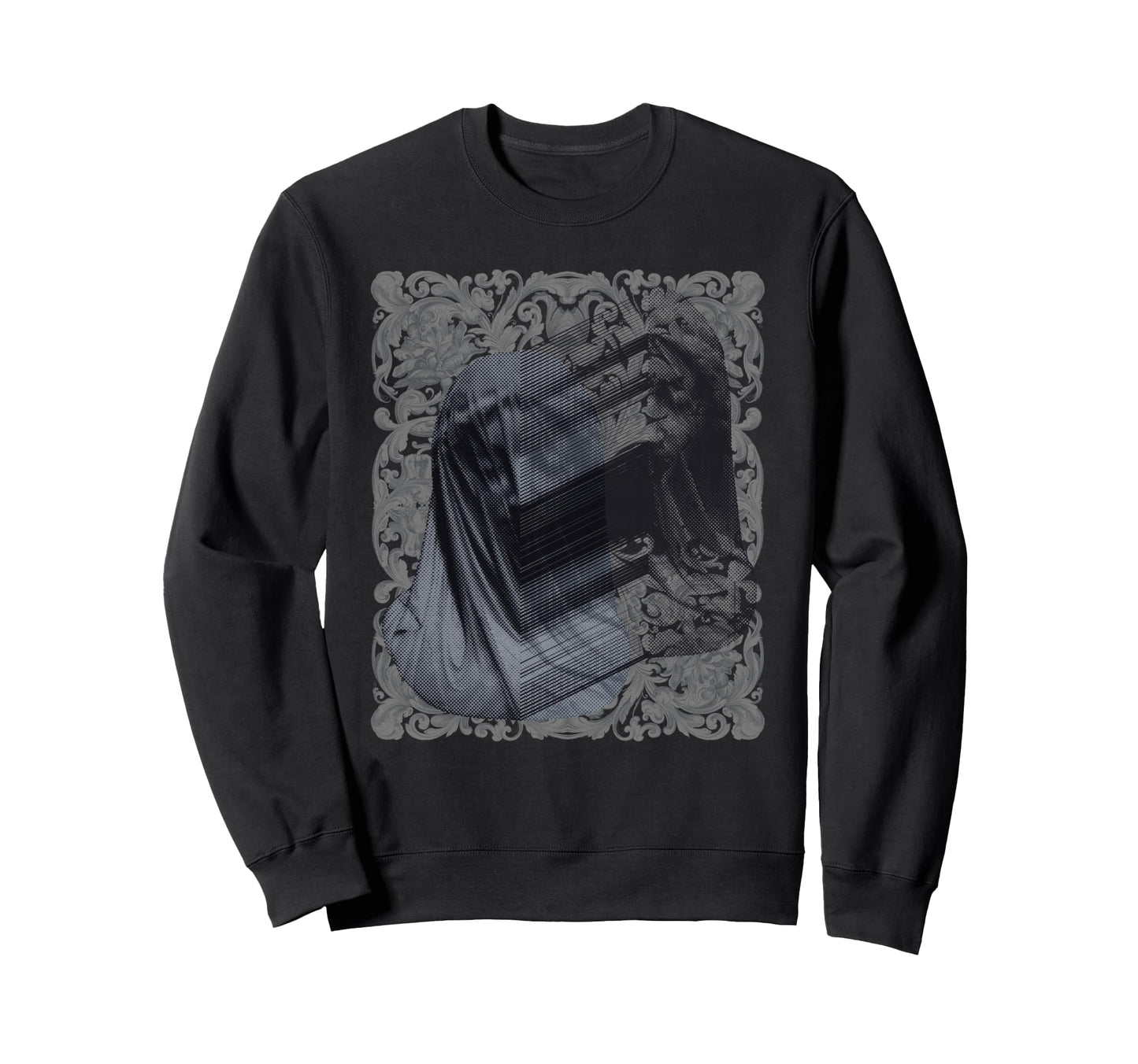 Vaporwave Aesthetic Glitch 80S 90S Sweatshirt - Trendy Graphic Men Women