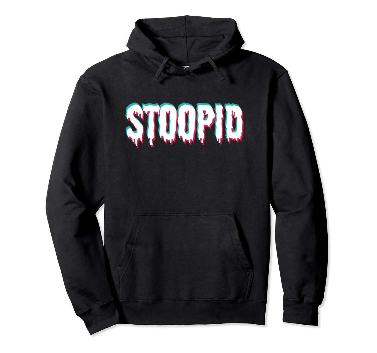 Stoopid Meme Drippy Aesthetic Hoodie - Aesthetic Graphic Men Women