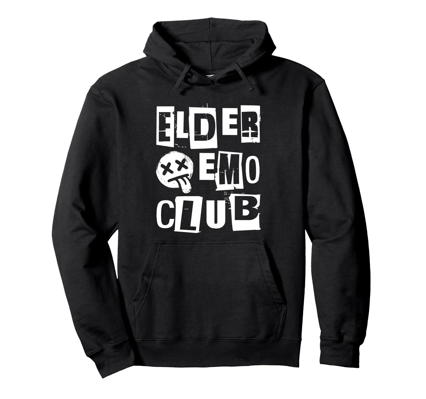 Emo Rock Elder Emo Club Y2K 2000S Ska Pop Hoodie - Streetwear Style Unisex