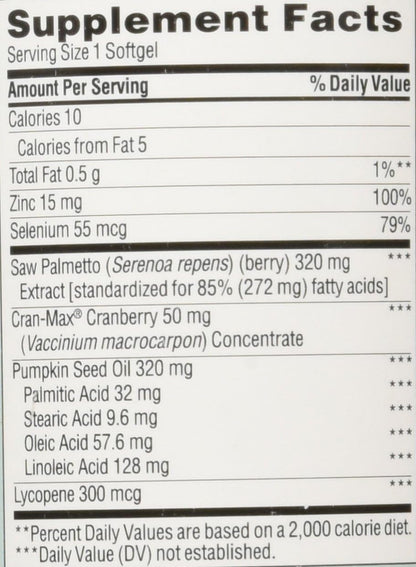 Trunature Prostate Health Complex, 250 Softgels