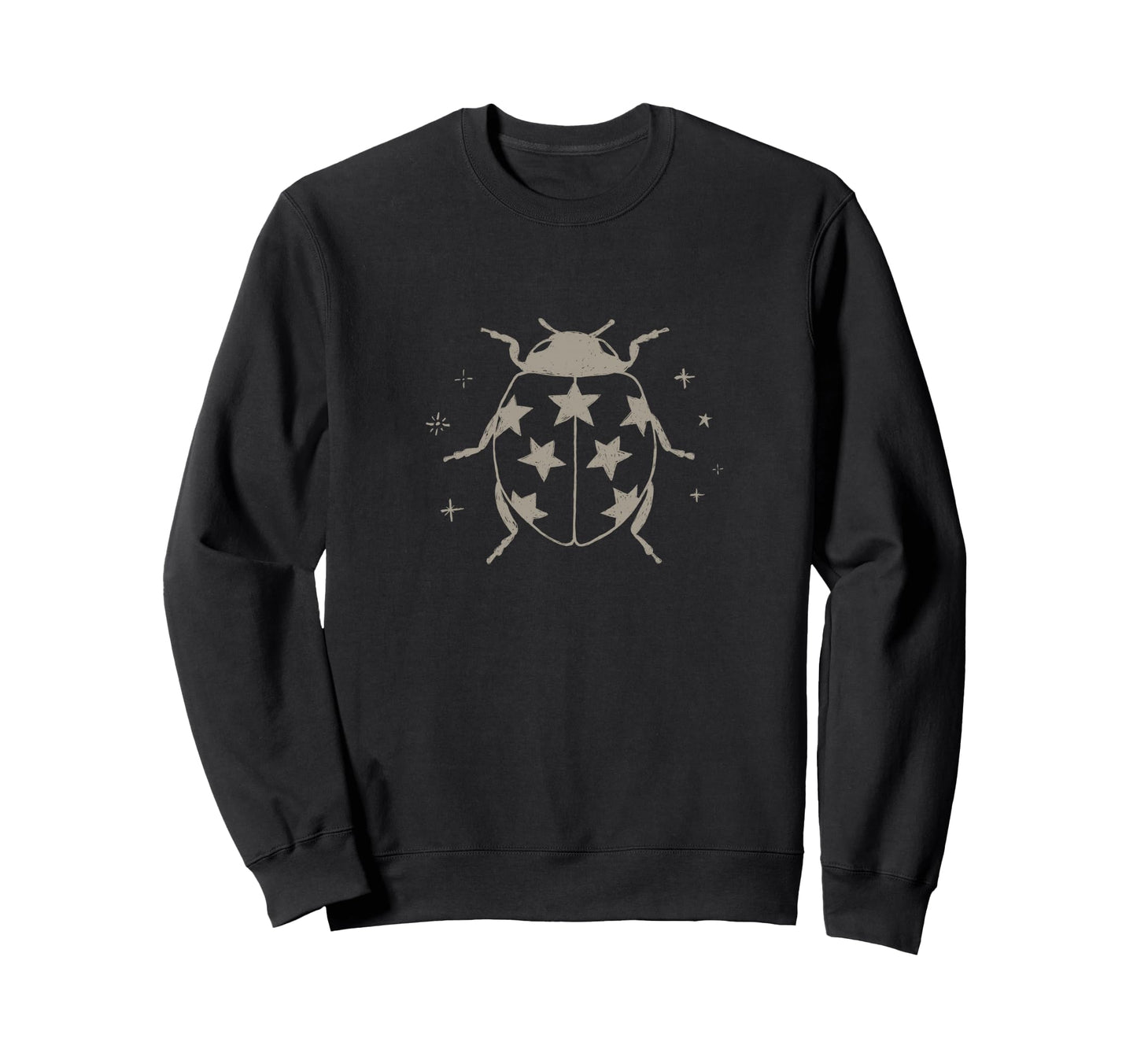 Ladybug Grunge Fairy 2000S 90S Star Sweatshirt - Graphic Print for Adults