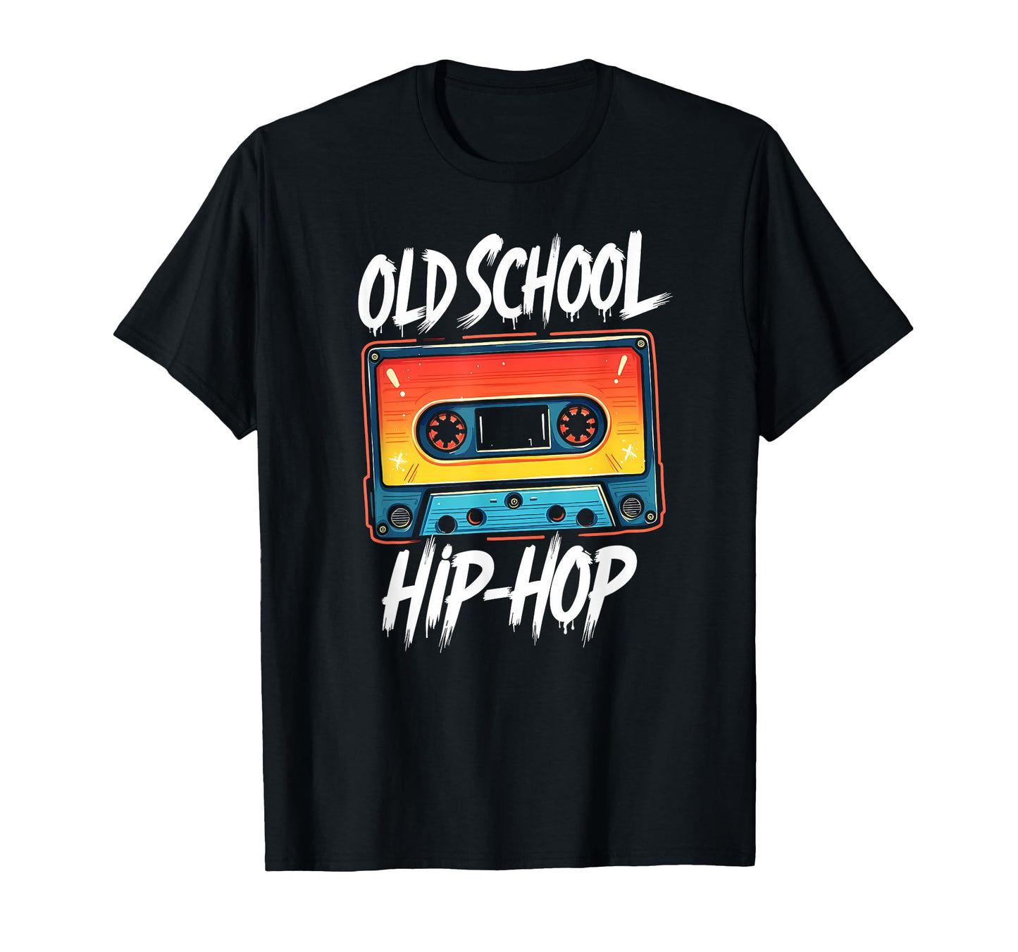 Old School Hiphop Cassette T-Shirt - Trendy Graphic Men Women
