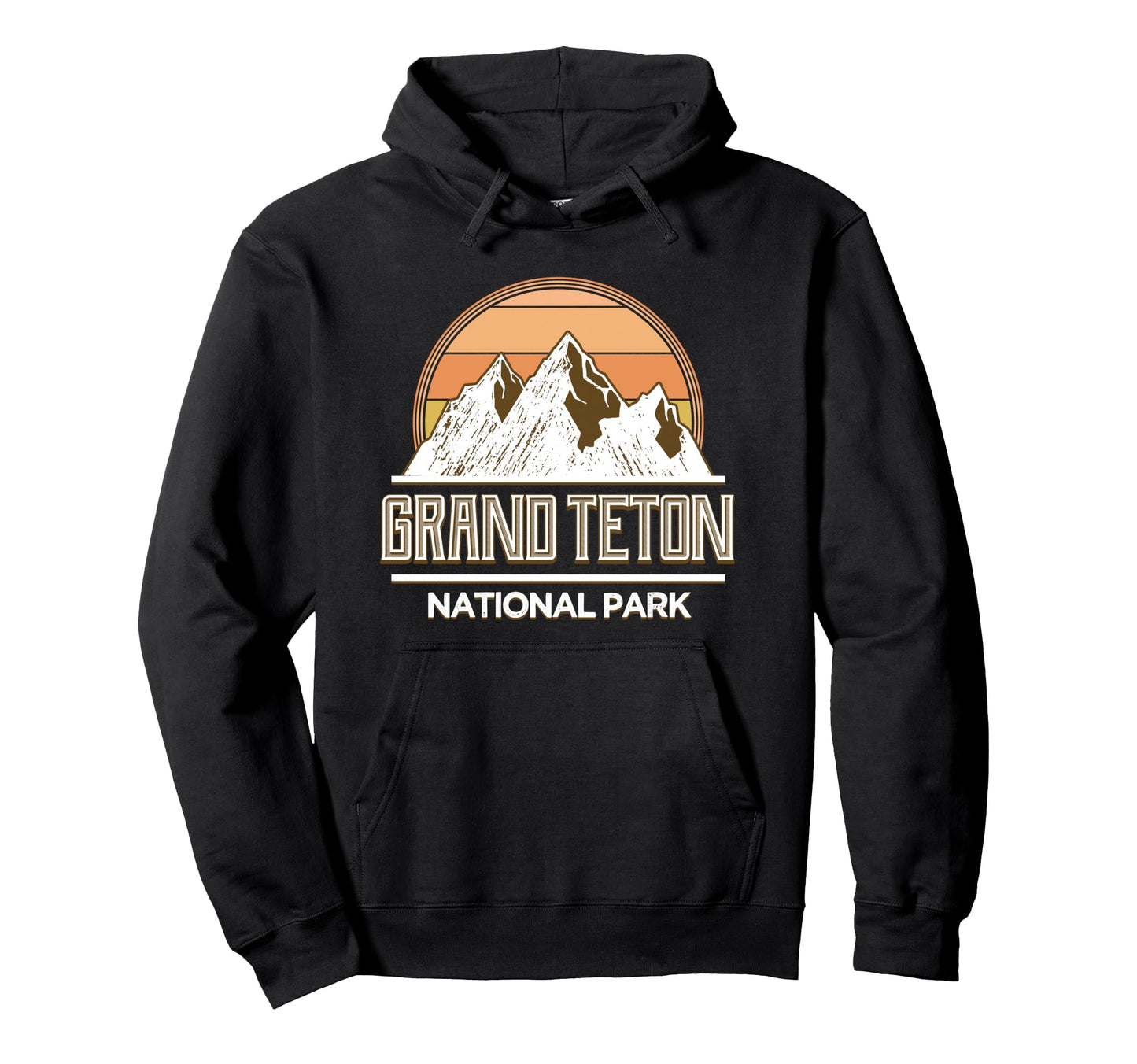 Grand Teton National Park Mountains Gift Hoodie - Fun Novelty Design Unisex