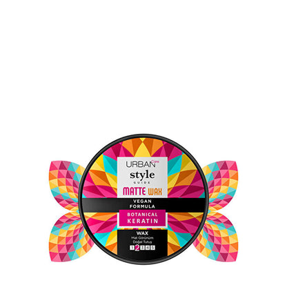 Urban Care Style Wax Matte Natural Look 100ml & RODEO Professional Mace Brush