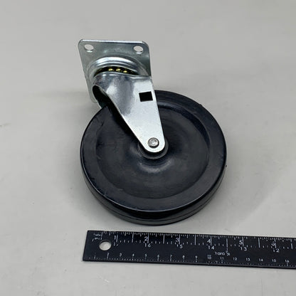 RUBBERMAID COMMERCIAL Heavy Duty Swivel Caster Rigid 5" 33PT92 GRFG29933