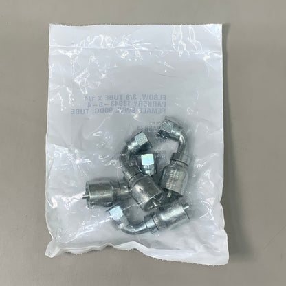 PARKER (4 PACK) Hydraulic Hose Female Swivel Elbow 3/8" x 1/4" Steel KP46871