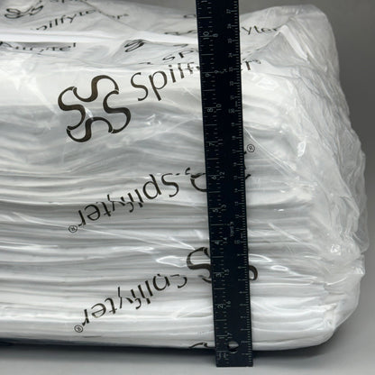 SPILFYTER OS-100 16”x18” Oil Only Absorbent Pads Pack of 100 White