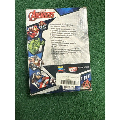Marvel Avengers 34.5" Inflatable Bop Bag – Hulk, Iron Man, Captain America