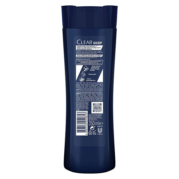 Clear Men Shampoo for Hair Fall - Coffee Extract 350ml | Clear