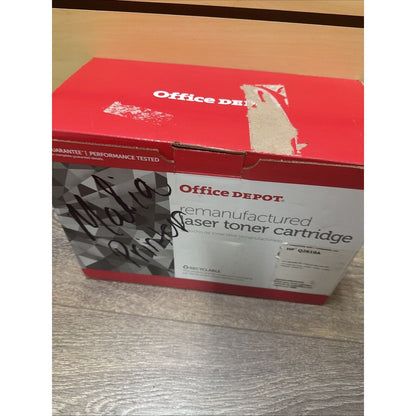 Office Depot Reman Laser Toner Cartridge Compatible with HP Q2610A 10A Non OEM