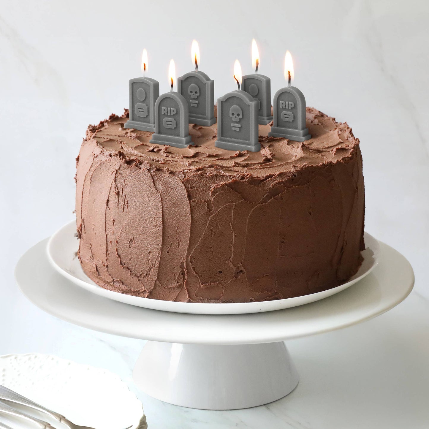 Farewell Party Tombstone Candles