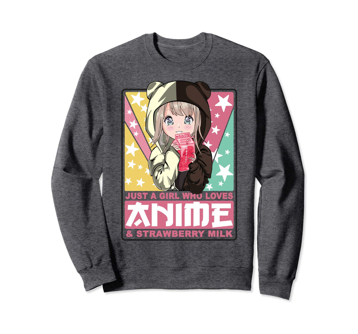 90S Japan Otaku Neko Funny Anime Sweatshirt - Unique Graphic for Adults