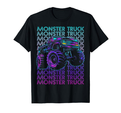 Monster Trucks 4 Wheeler Offroad T-Shirt - Casual Everyday Wear Unisex