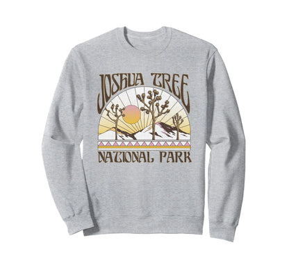 Joshua Tree National Park Outdoor Sweatshirt - Graphic Print for Adults