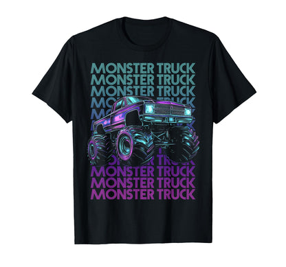 Monster Trucks 4 Wheeler Offroad T-Shirt - Custom Art Print for Adults