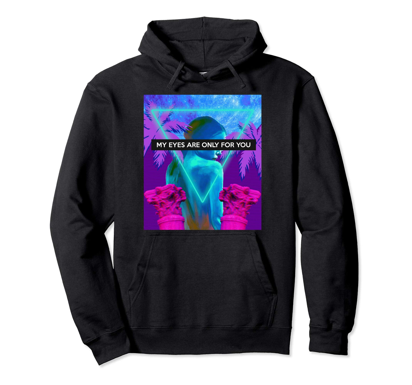 Aesthetic Vaporwave Love Meme Gift My Hoodie - Casual Everyday Wear Unisex