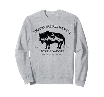 Us Theodore Roosevelt National Sweatshirt - Streetwear Style Men Women