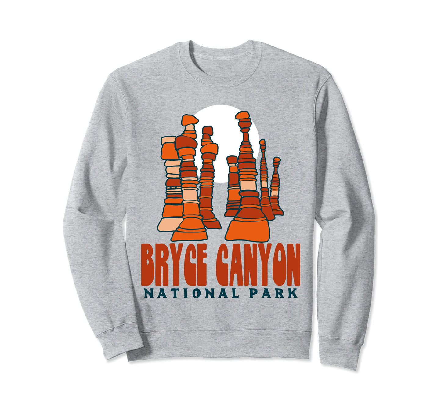 Bryce Canyon National Park Hoo Doo Sweatshirt - Unique Graphic for Adults