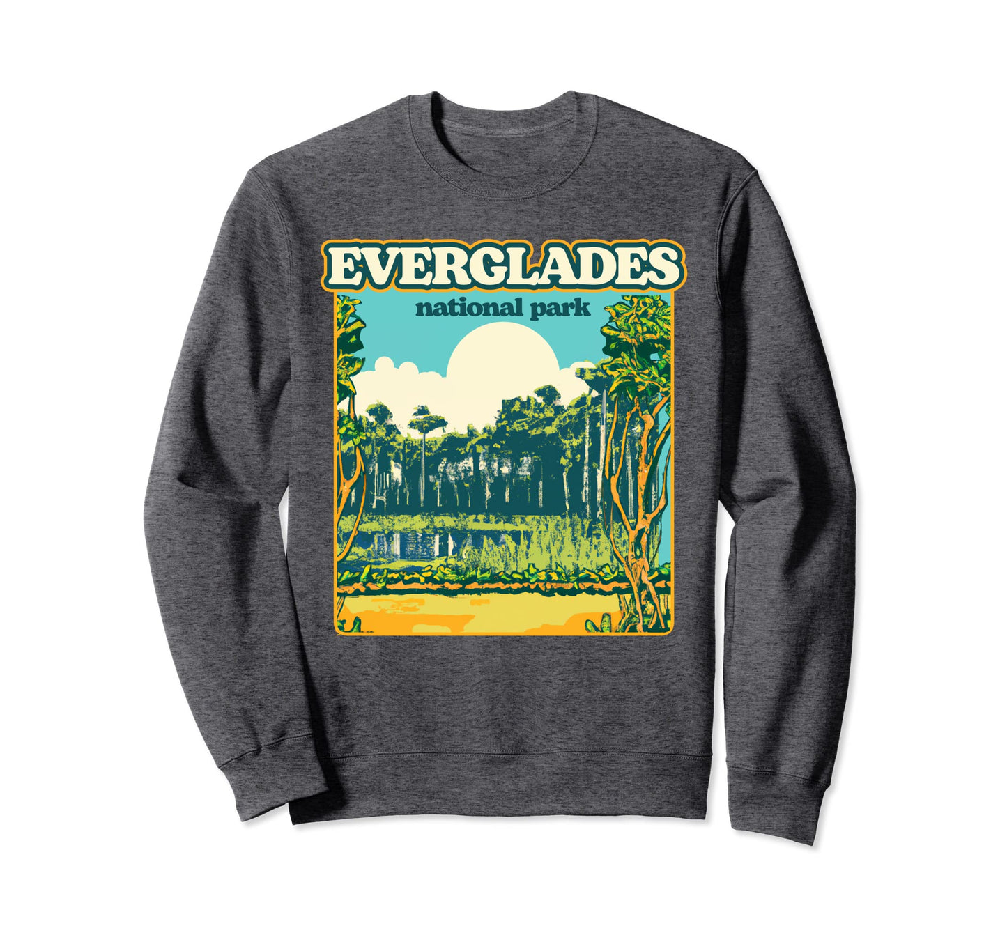 Everglades National Park Park Sweatshirt - Trendy Graphic Men Women