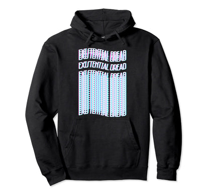Vaporwave Existential Dread Hoodie - Fun Novelty Design Men Women