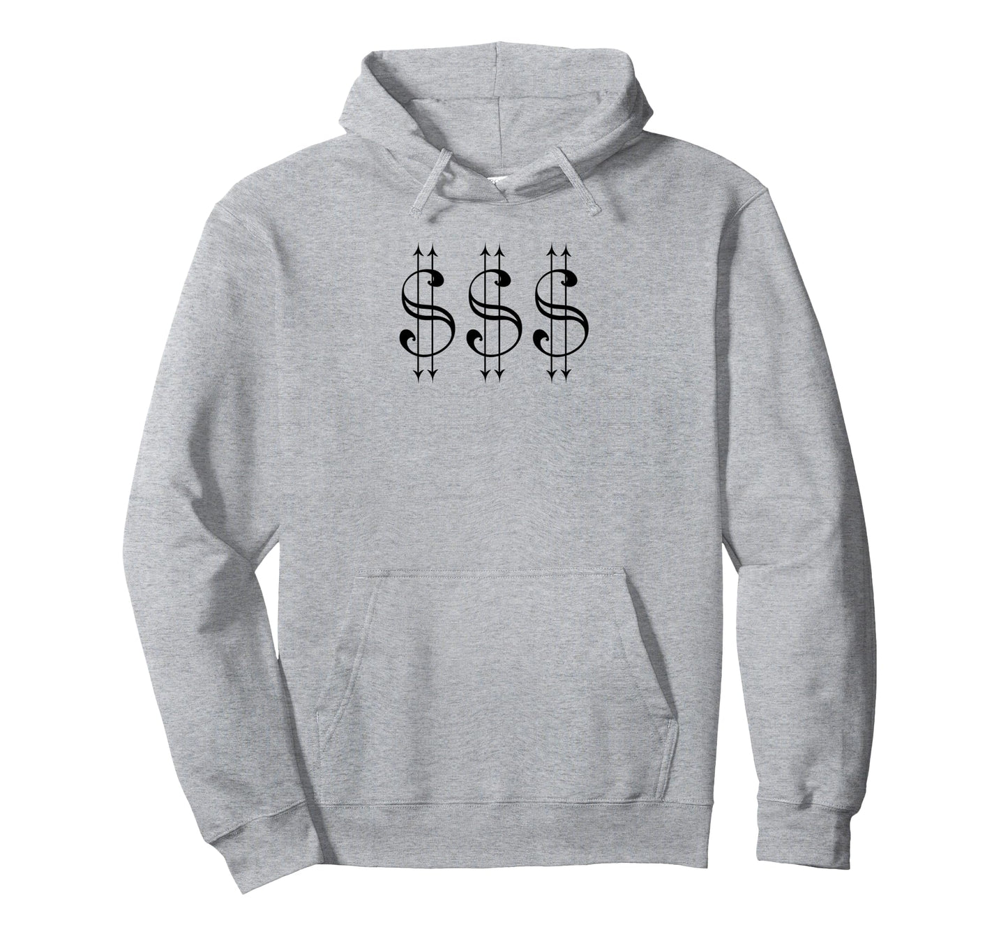 Dollar Sign Alternative Grunge Alt Emo Hoodie - Minimalist Print Men Women