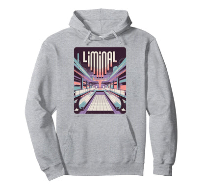 Liminal Aesthetic Vaporwave Japanese Hoodie - Aesthetic Graphic Unisex