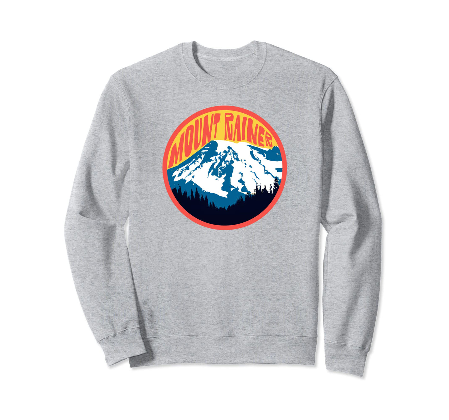 Mount Rainier Wpa National Parks Sweatshirt - Novelty Apparel Unisex