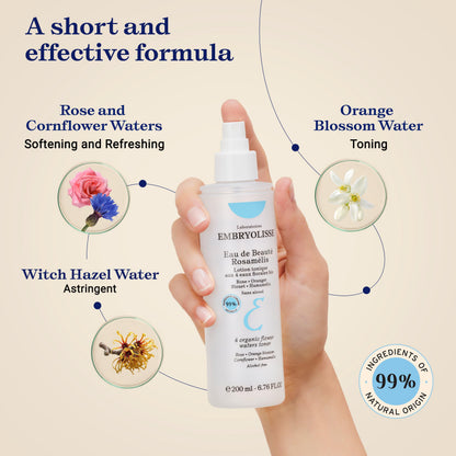Embryolisse Eau De Beaute Rosamelis Tonifying Toner - Hydrating Skincare for Revitalized Skin