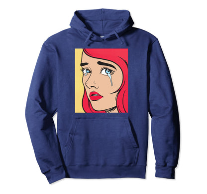 Egirl Aesthetic Sad 80S 90S Grunge Hoodie - Novelty Apparel for Adults