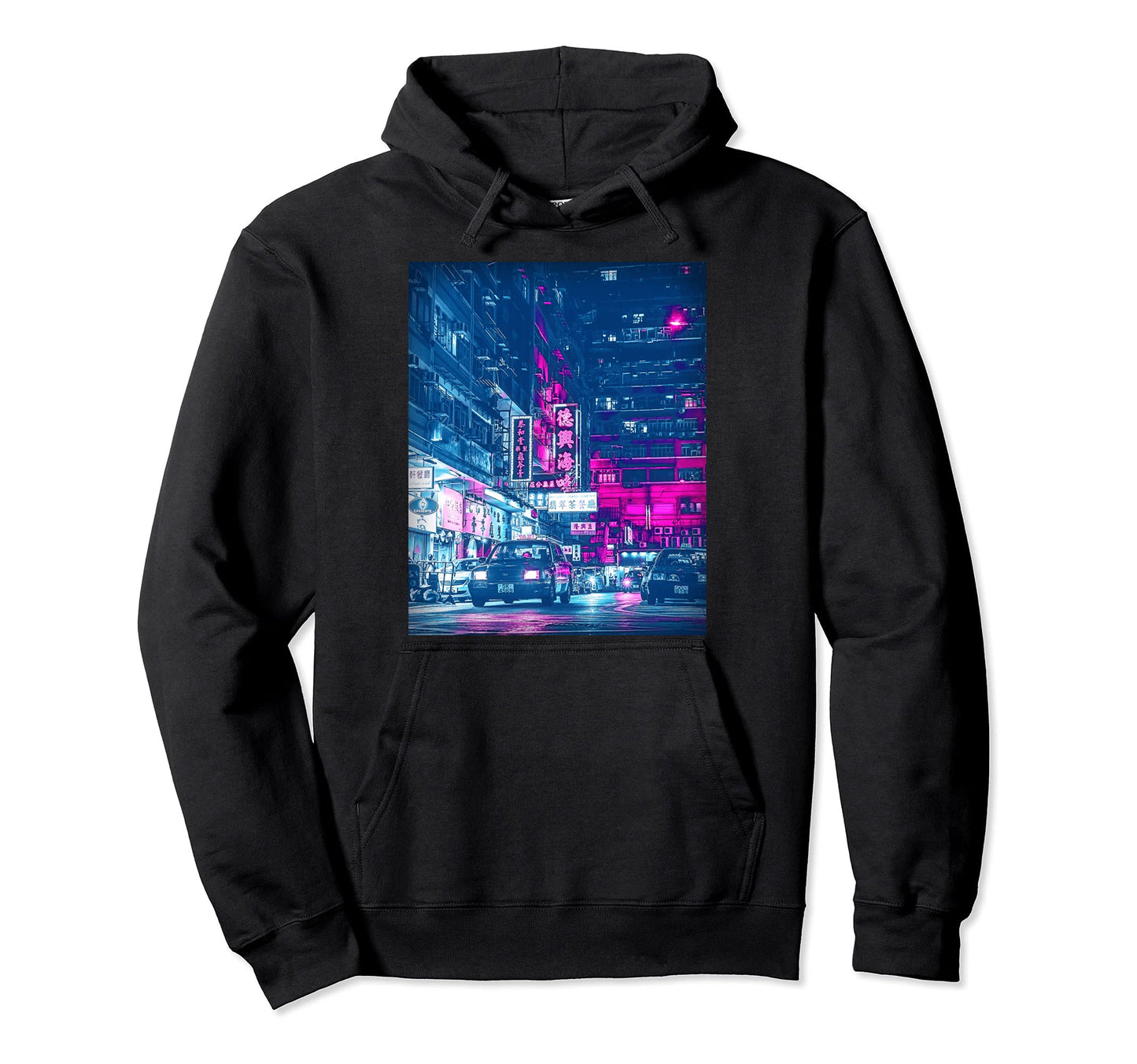 Aesthetic Cyber Vaporwave Dream Japan Hoodie - Custom Art Print for Adults