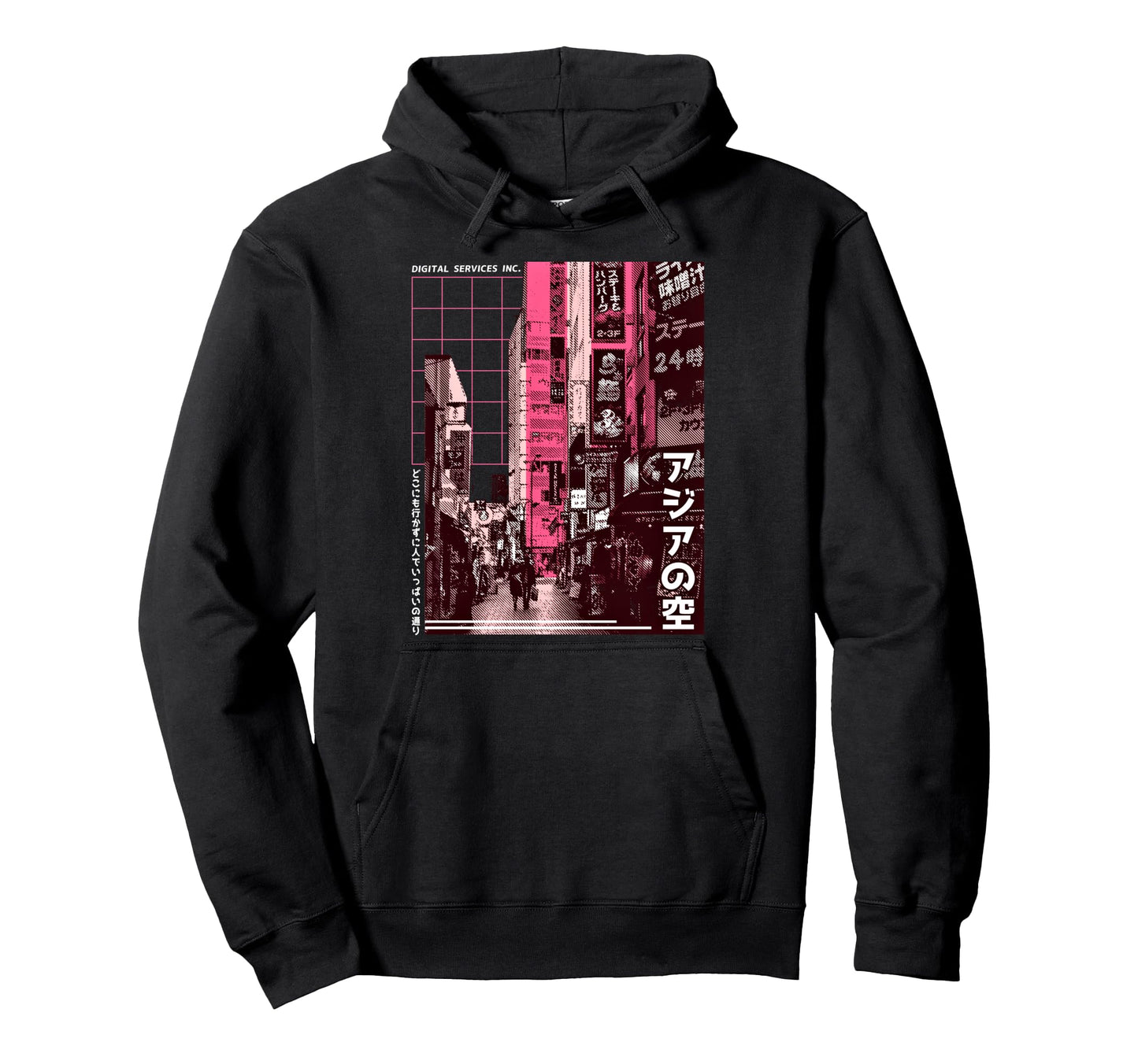 Vaporwave Aesthetic Japan 80S 90S Tokyo Hoodie - Unique Graphic Men Women