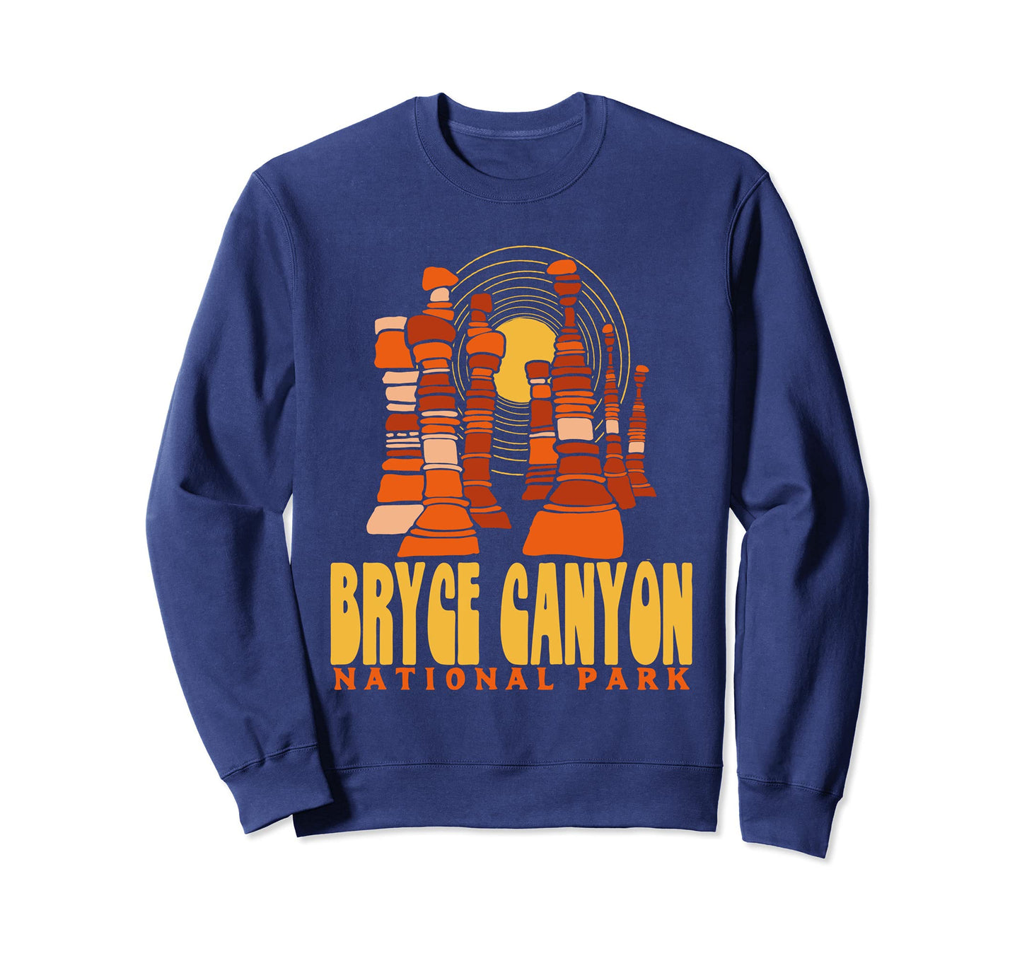 Bryce Canyon National Park Hoo Sweatshirt - Casual Everyday Wear Men Women