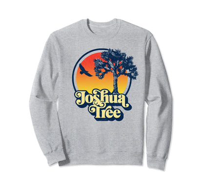 Joshua Tree National Park 80S Vibe Sweatshirt - Unique Graphic Men Women