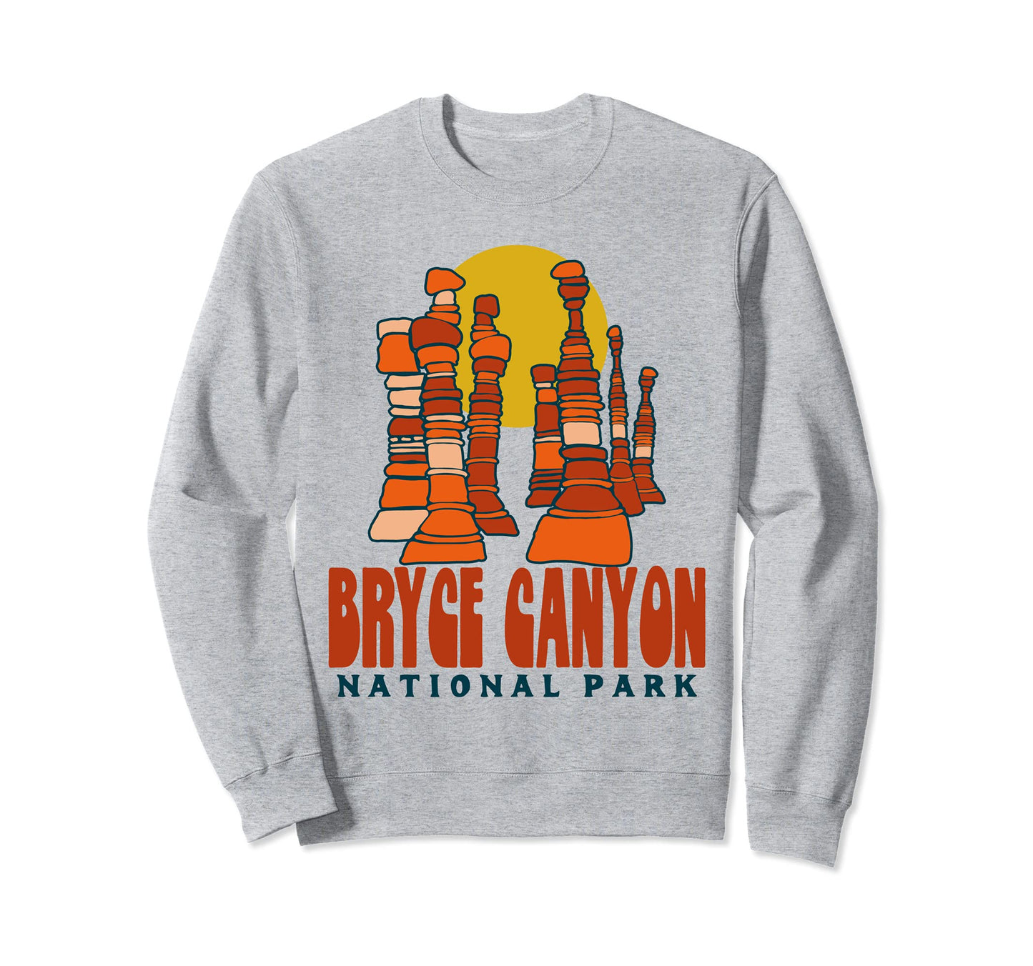 Bryce Canyon National Park Hoo Doo Sweatshirt - Custom Art Print Men Women