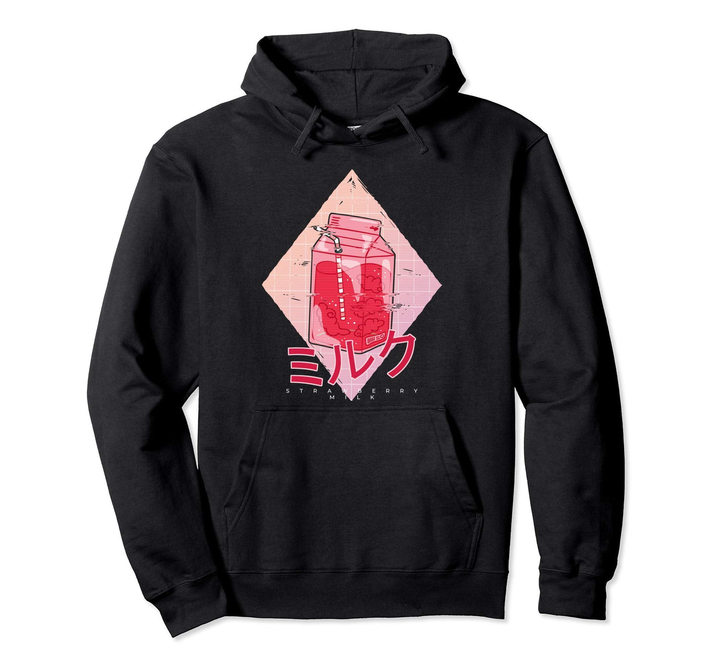 Japanese 90S Pastel Soft Grunge Hoodie - Casual Everyday Wear for Adults